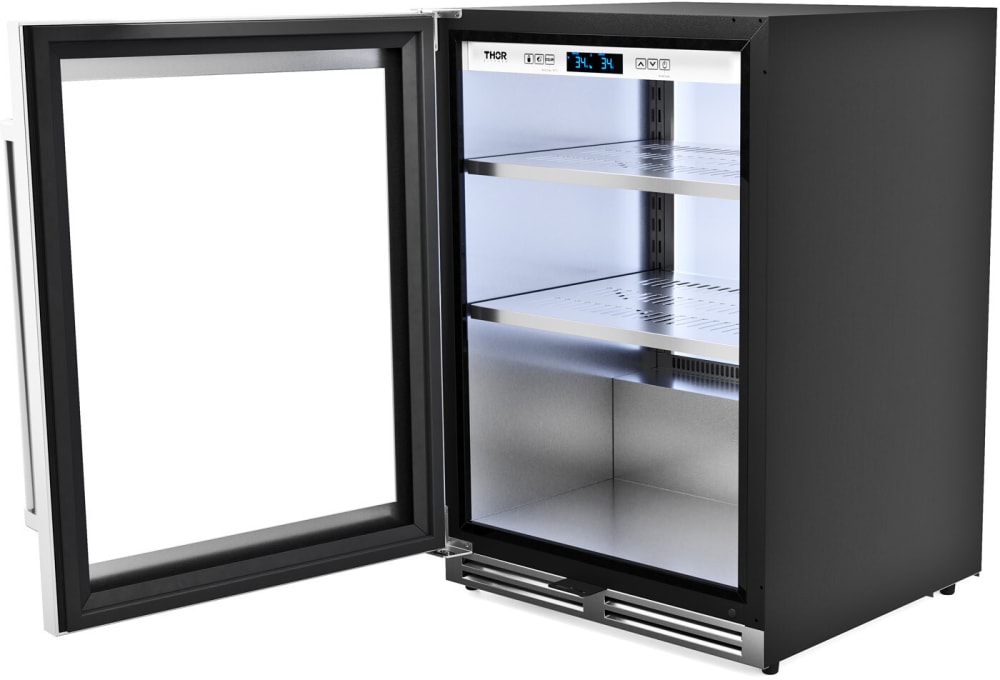 Thor Kitchen 24 in. Single Zone 140-Cans Beverage Cooler in