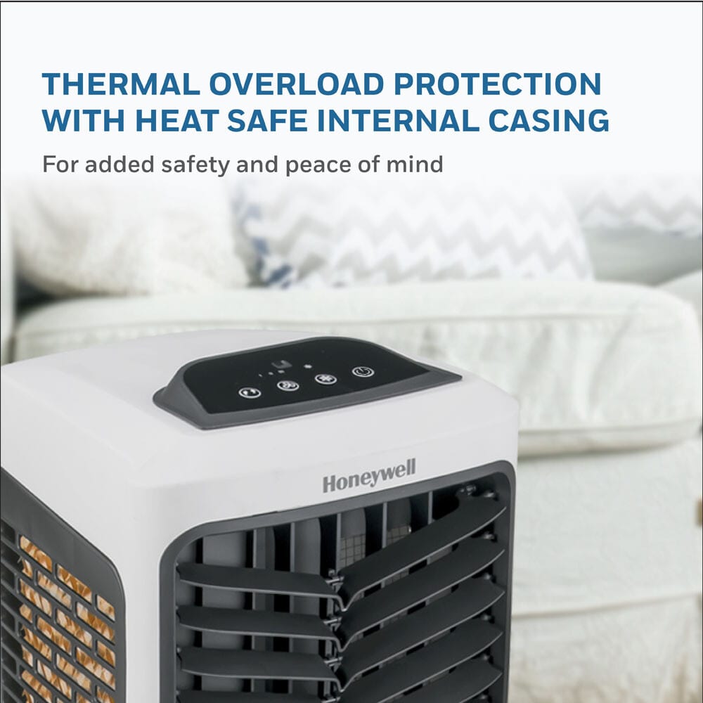 Honeywell TC09PEU 26 Inch Indoor Portable Evaporative Air Cooler with 3