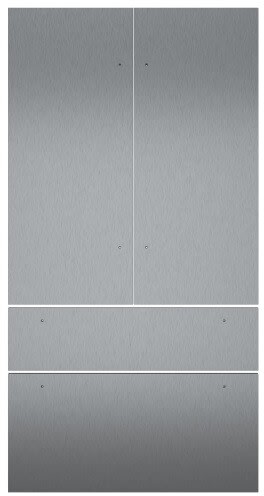 Thermador TFL42IT100 42 Inch Door Panel Kit For French Door Bottom