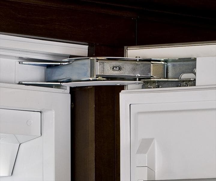 Thermador T36bt820ns 36 Inch Built In French Door Refrigerator With Thermador Freedom Collection T36bt820ns Hinge