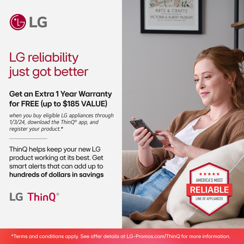 LG LG 5.3 Cu.Ft. Mega Capacity Smart Wi-Fi Enabled Top Load Washer with 4-Way Agitator & TurboWash3D Technology - White
