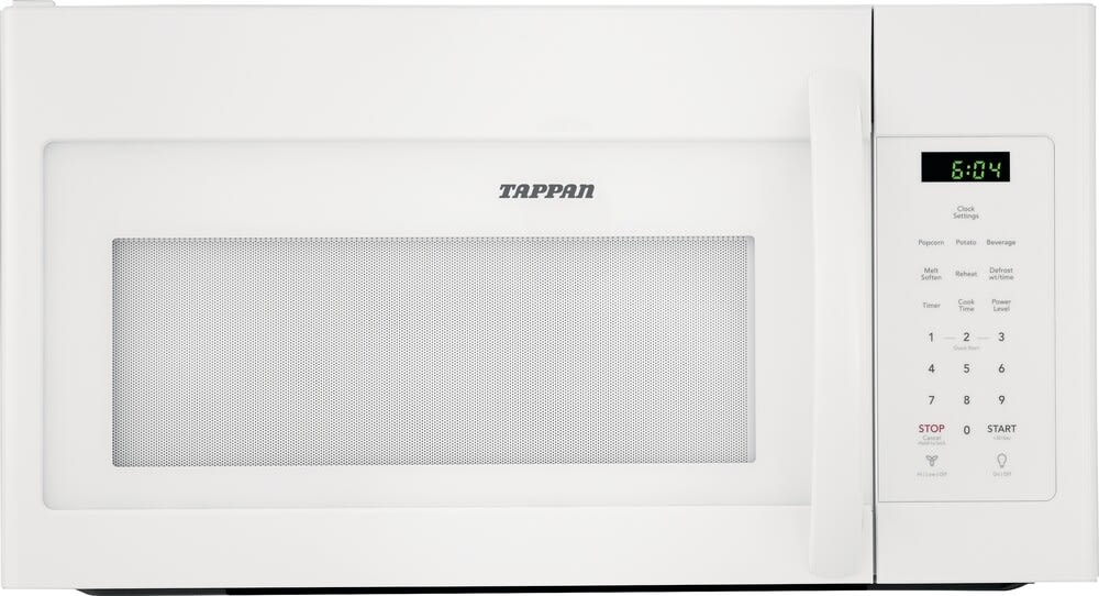 Tappan TMOS1613AW 30 Inch OverTheRange Microwave with 1.6 Cu. Ft