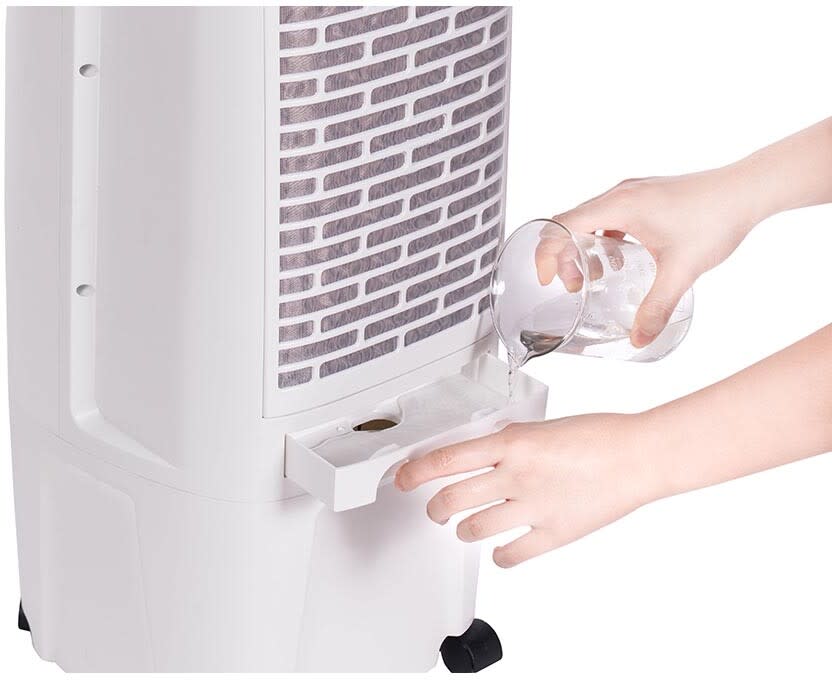 Honeywell TC10PEU 30 Inch Indoor Portable Evaporative Air Cooler with 3