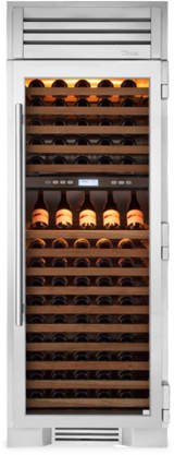 True Residential TR30DZWLSGA 30 Inch Built-In Wine Cooler with
