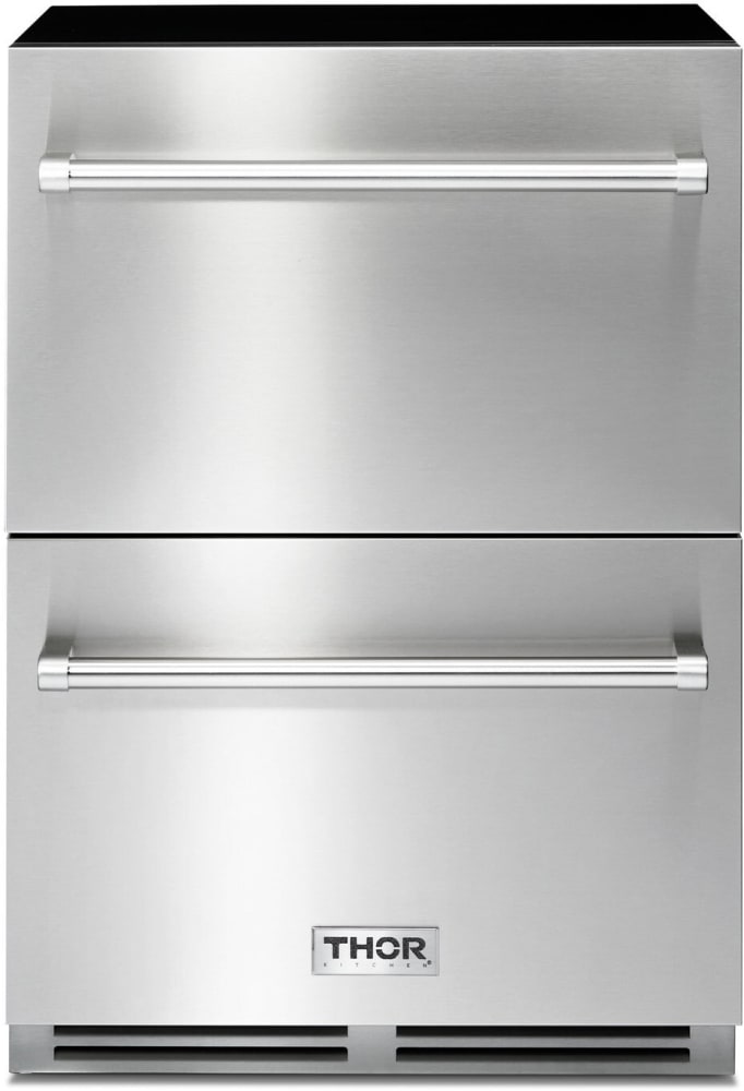 Thor Kitchen TRF24U 24 Inch Undercounter Drawer Refrigerator with 5.4 ...