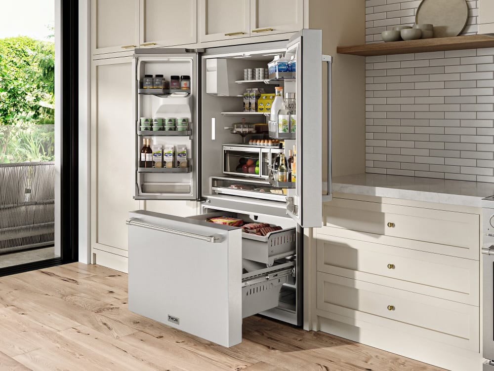 Thor Kitchen TRF3628FFD 36 Inch Freestanding French Door Full