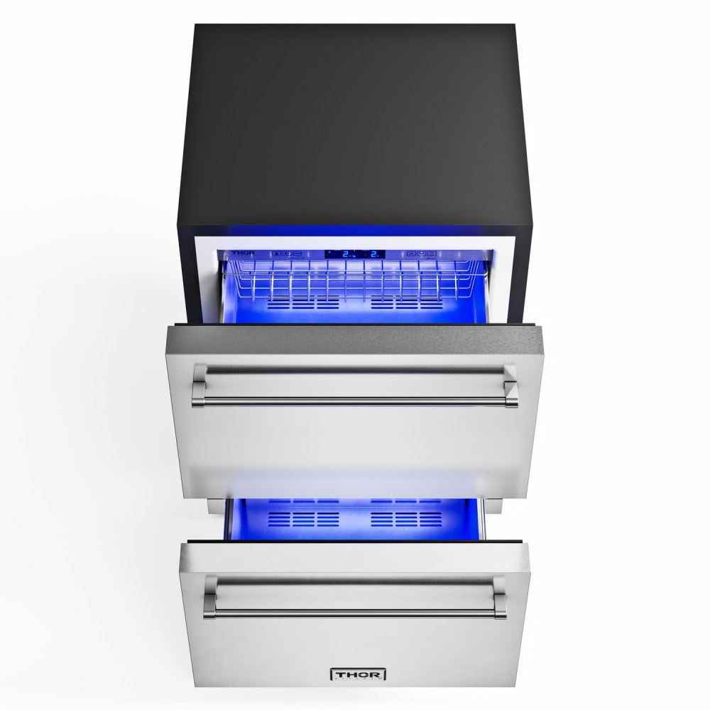 Thor Kitchen TRZ24U 24 Inch Indoor/Outdoor Undercounter Freezer Drawer