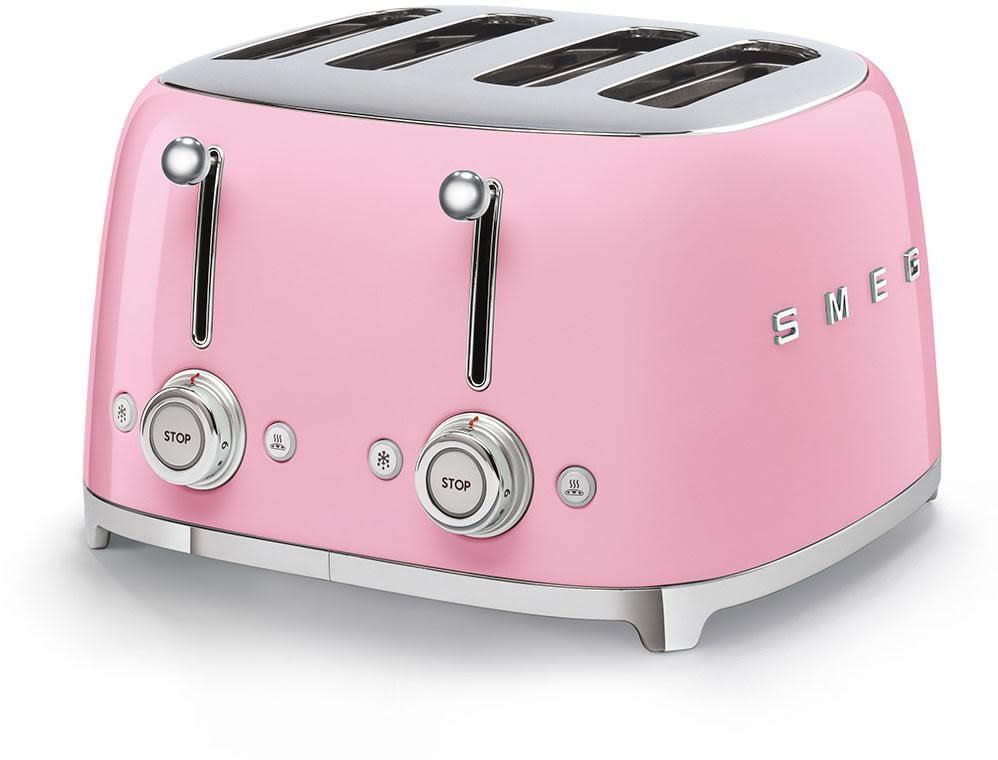 Smeg Pink 4x4-Slice Toaster + Reviews