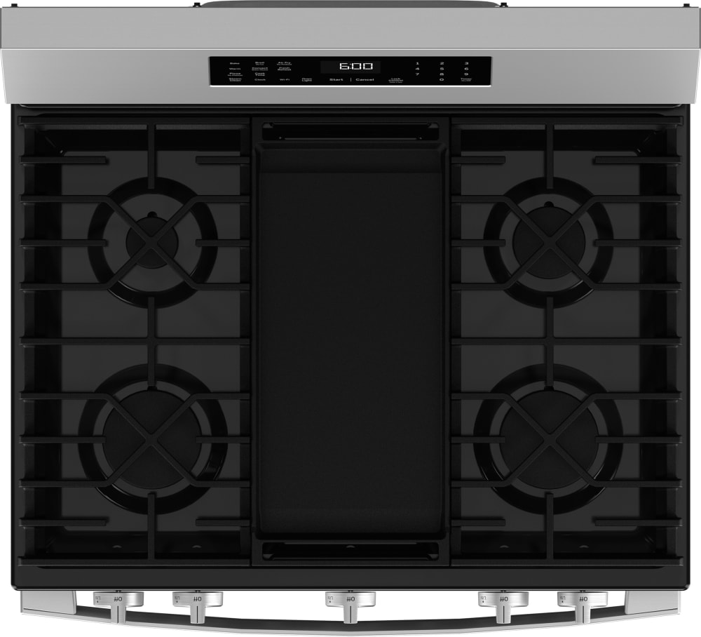 GE GGF600AVFS 30 Inch Freestanding Gas Smart Range with 5 Sealed