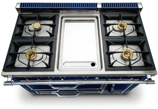 Viking® 7 Series 48 Slate Blue Pro Style Liquid Propane Range with 12  Reversible Griddle, East Coast Appliance