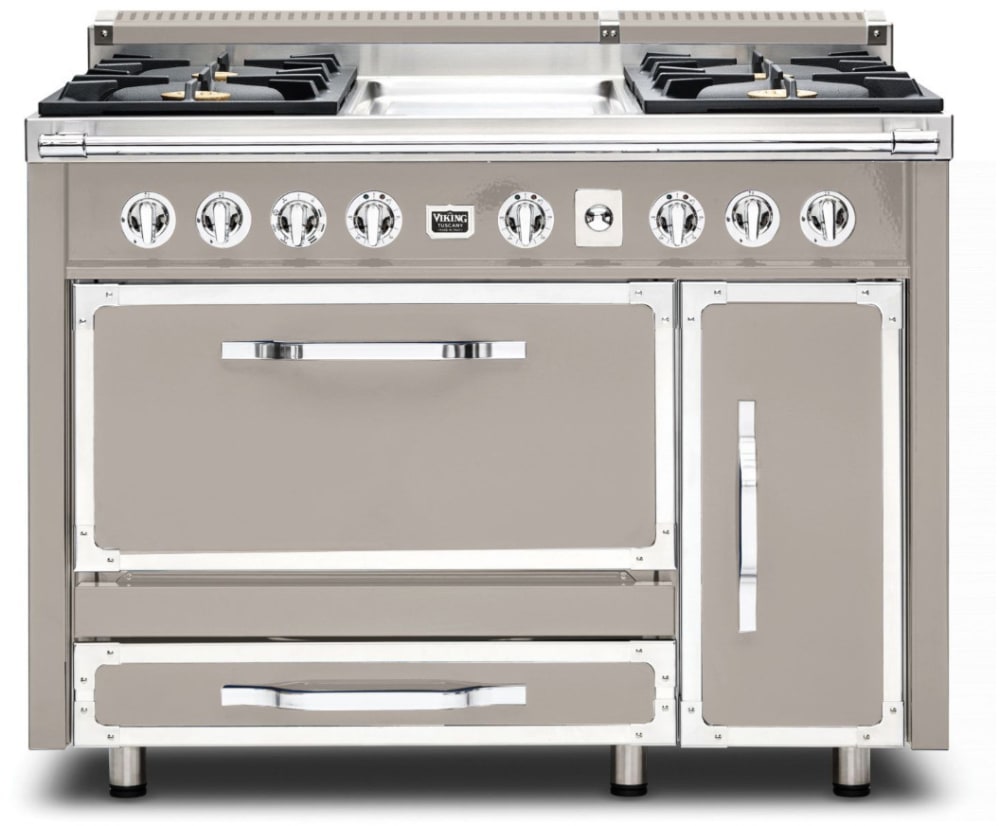 Viking TVDR4814GPG 48 Inch Freestanding Gas Range with 4 Sealed Burners