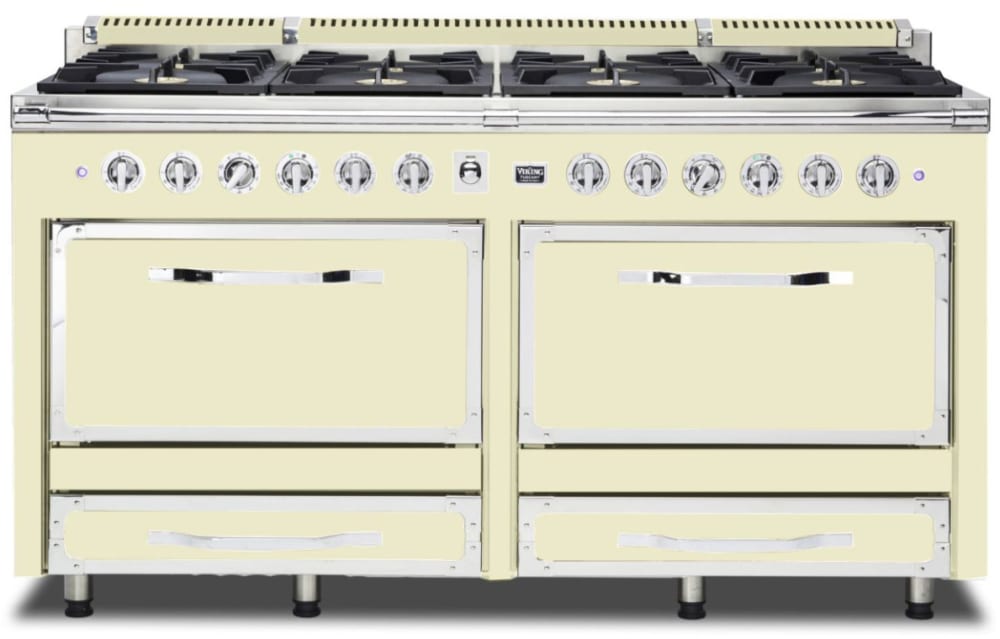 Viking TVDR6618BVC 66 Inch Freestanding Gas Range with 8 Sealed Burners