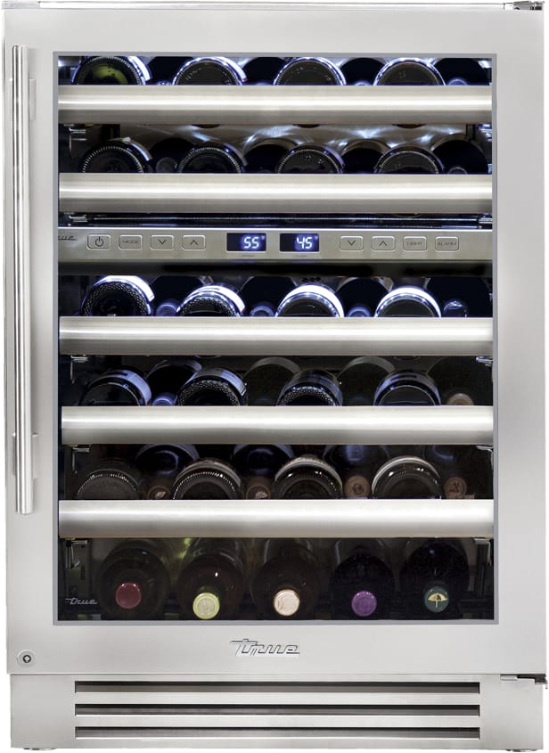 True Residential Twc24dzrsgb 24 Inch Undercounter Dual Zone Wine