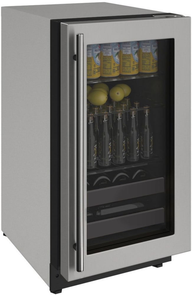 U-Line U2218BEVS00A 18 Inch Built-In Beverage Center