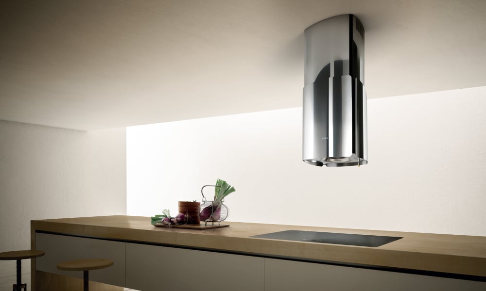 Elica ECH623S1 23 Inch Island Range Hood with 4Speed 600CFM Blower