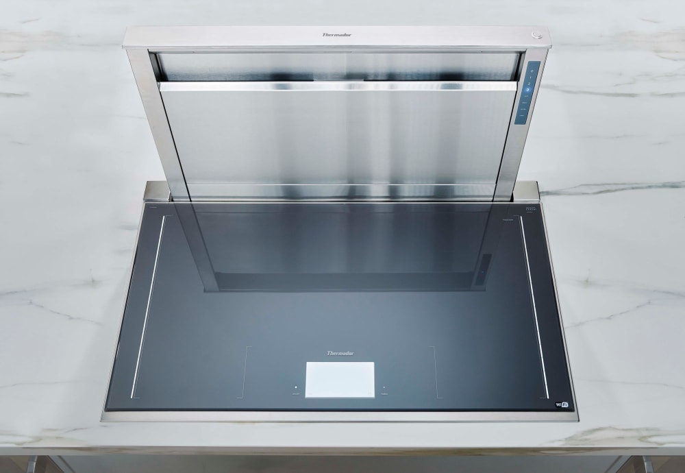 Thermador UCVP36XS 36 Inch Convertible Downdraft Range Hood with 3