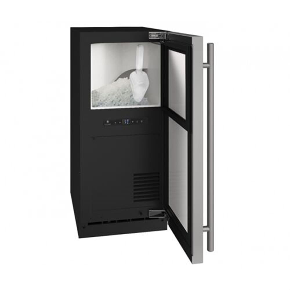 ULine UHNP115SS01B 15 Inch Freestanding/BuiltIn Ice Maker with
