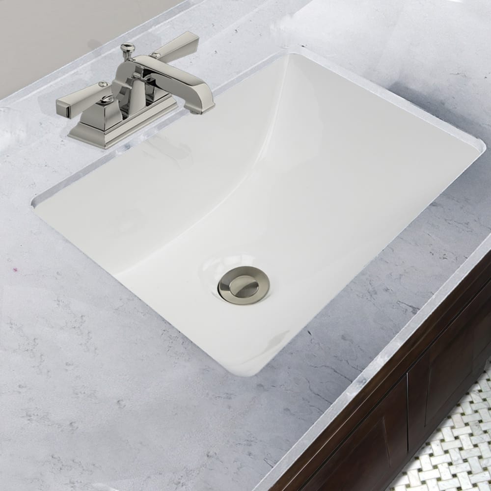 Nantucket Sinks UM16X11W 18 Inch Undermount Sink with Vitreous