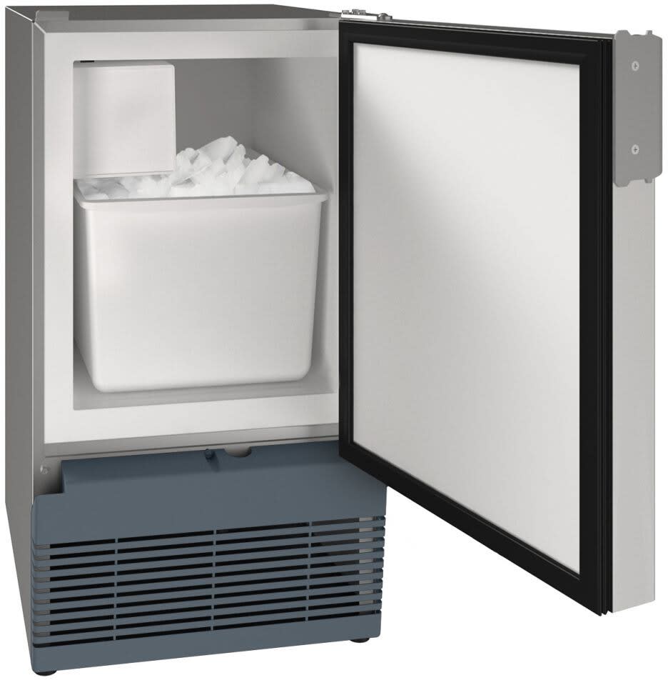 ULine UMCR015SS02A 15 Inch Freestanding and BuiltIn Ice Maker with 25