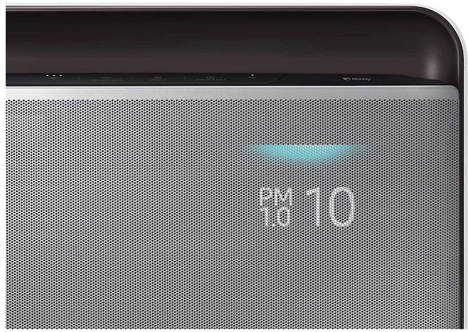 Samsung AX300T9080S Cube Smart Air Purifier with 310 sq. ft. Coverage Wind Free Air Purification True HEPA Filtration System Air Quality Sensor Ozone Free Filtration Modular Design and Energy Star Rat...
