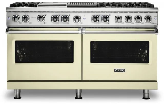 Viking VDR5606GQVC 60 inch Freestanding Dual Fuel Range with