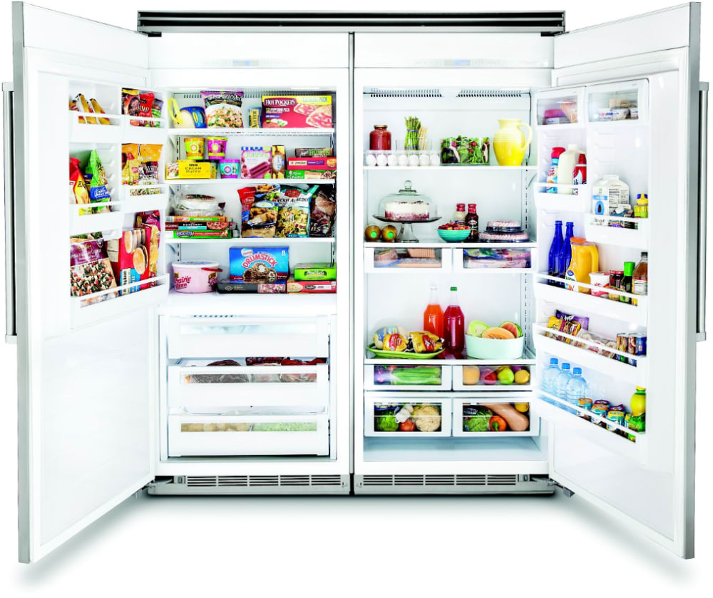 Viking VCRB5363LCS 36 Inch Built-In Column Refrigerator with 22.8