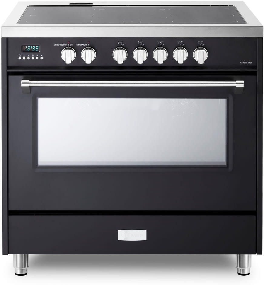 Verona VDFSIE365E 36 Inch Freestanding Induction Range with 5 Element