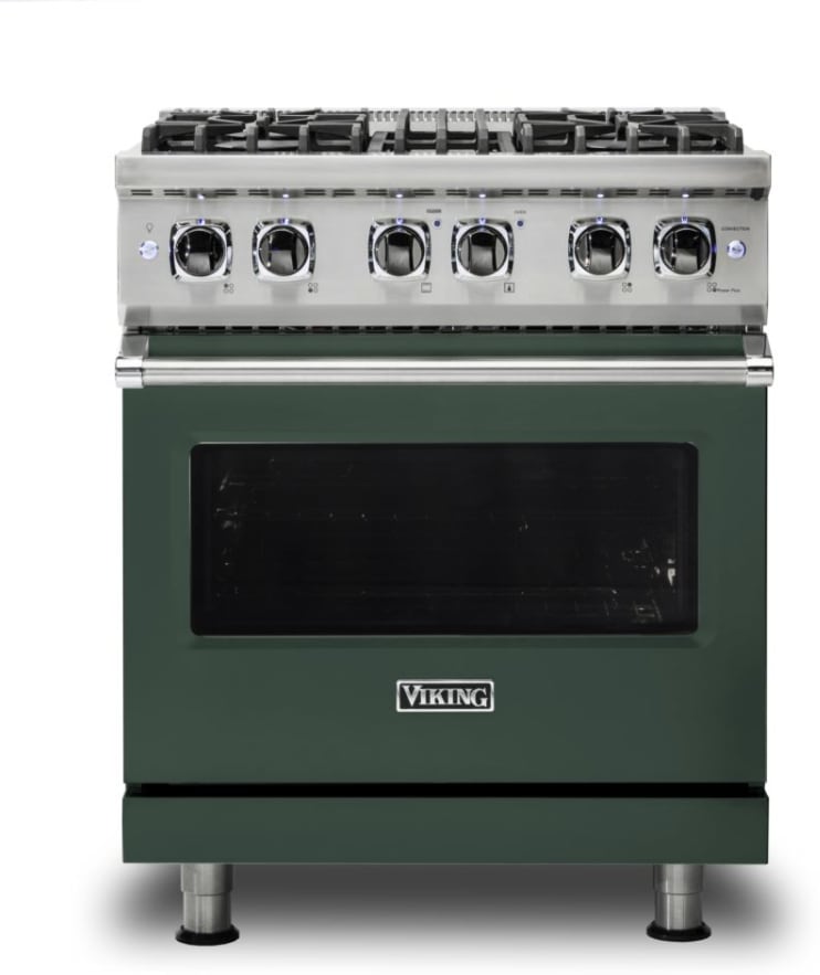 Viking VDR5304BBFLP 30 Inch Freestanding Professional Dual Fuel Range
