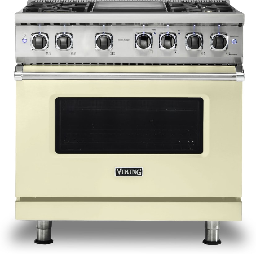 Viking VDR5364GVC 36 Inch Freestanding Professional Dual Fuel Range