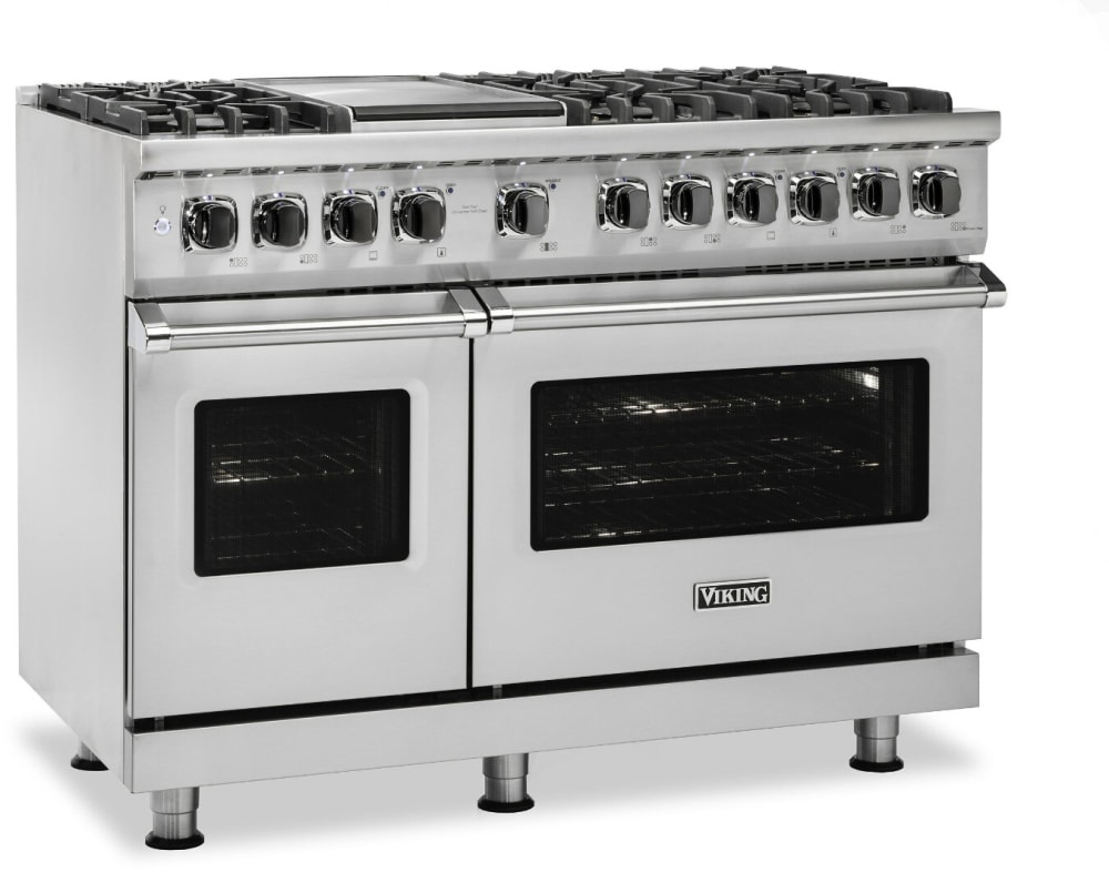 Viking VDR5486GSSBB 48 Inch Freestanding Professional Dual Fuel