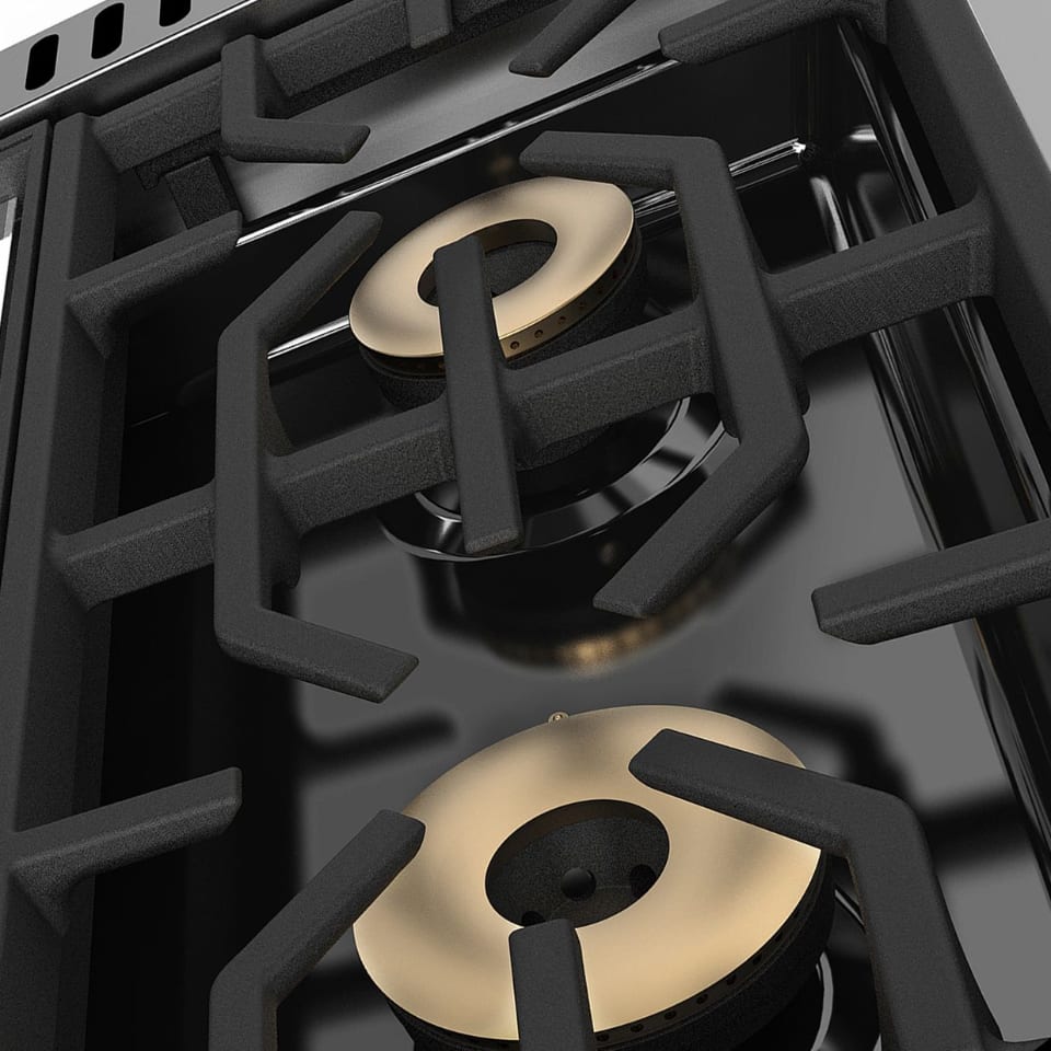 Viking VDR74826GCS 48 Inch Freestanding Dual Fuel Range with 6 Sealed