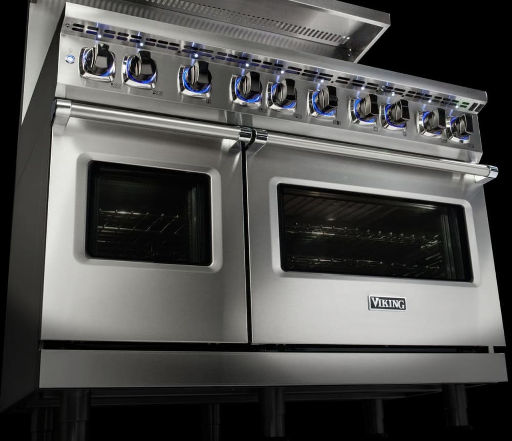 Viking VDR74826GSSLP 48 Inch Freestanding Dual Fuel Range with