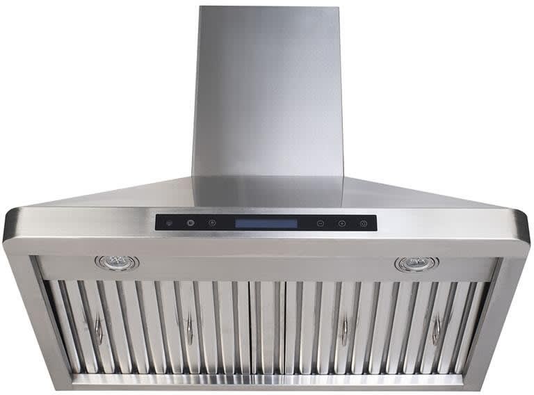 Verona VEHOOD30CH 30 Inch Wall Mount Range Hood with 4 Fan Speeds, 600