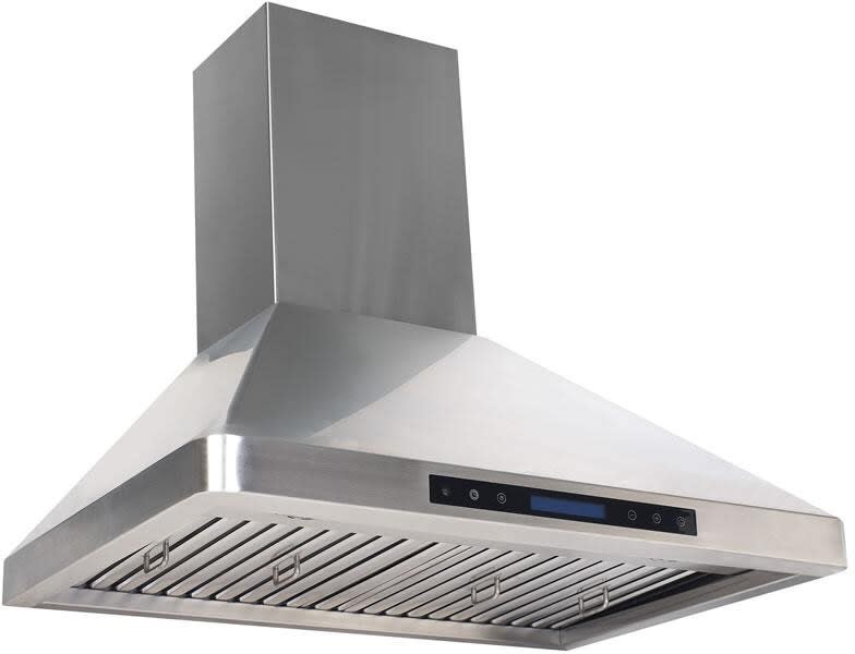 Verona VEHOOD30CH 30 Inch Wall Mount Range Hood with 4 Fan Speeds, 600
