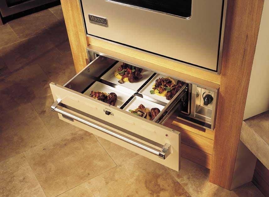 Viking VEWD173WH 27 Inch Warming Drawer with 1.4 cu. ft. Capacity, 425