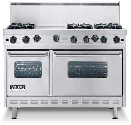 Viking VGRT3604QSS 36 Inch Pro-Style Gas Rangetop with 4 Open Burners w/  VariSimmer, 12 Inch Char-Grill and Automatic Electric Re-ignition:  Stainless Steel