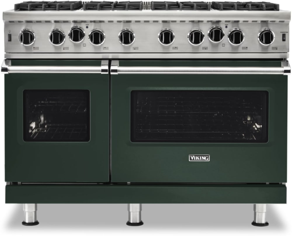 Viking VGIC54828BBF 48 Inch Freestanding Gas Range with 8 Open