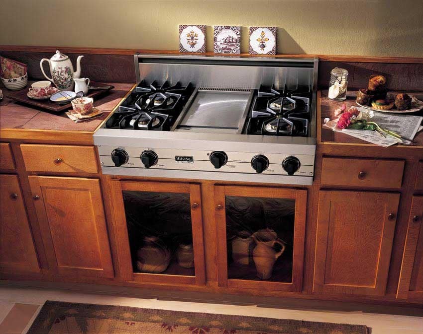 Viking VGRT3626BBK 36 Inch ProStyle Gas Rangetop with 6 VSH Pro Sealed