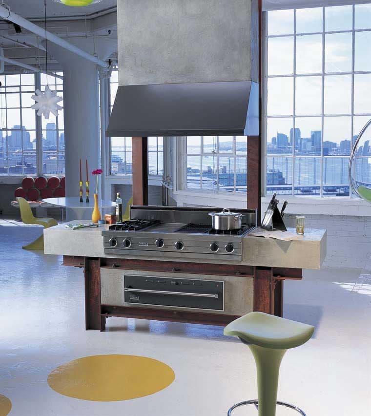 Viking VGRT4824GQBK 48 Inch ProStyle Gas Rangetop with 4 VSH Pro