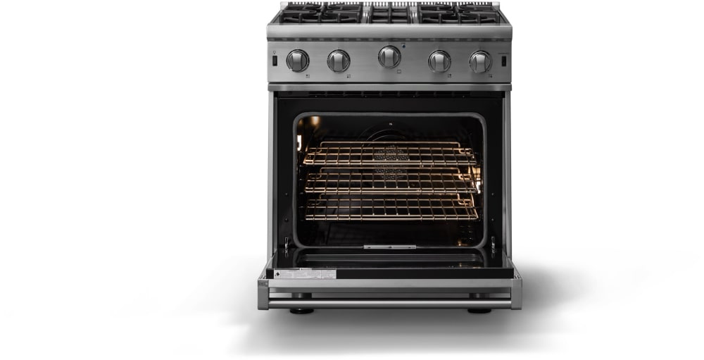 Viking VGIC53024BSS 30 Inch Gas Range with 4 Open Burners, 15,000