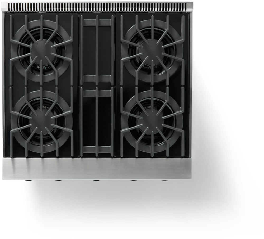 Viking VGIC53024BSS 30 Inch Gas Range with 4 Open Burners, 15,000
