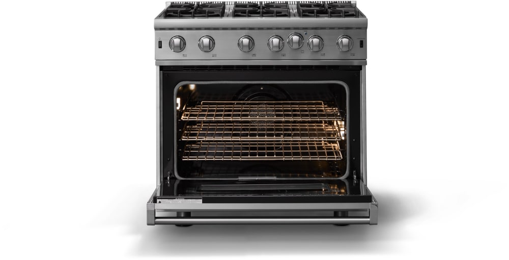 Viking VGIC53626BSS 36 Inch Freestanding Professional Gas Range