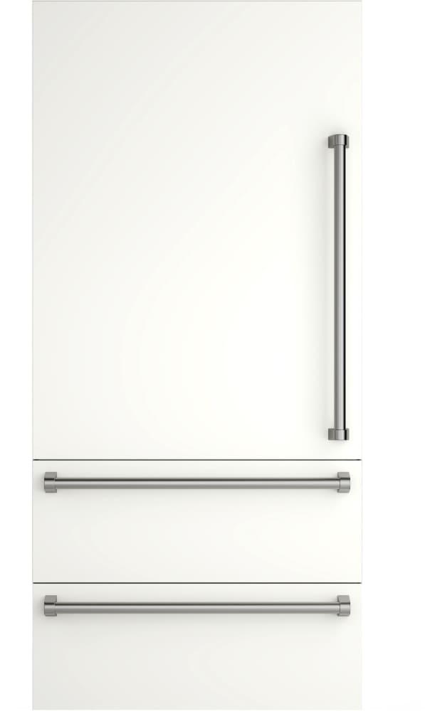 Viking VI736BDPLPW 36 Inch Integrated Bottom Freezer Refrigerator