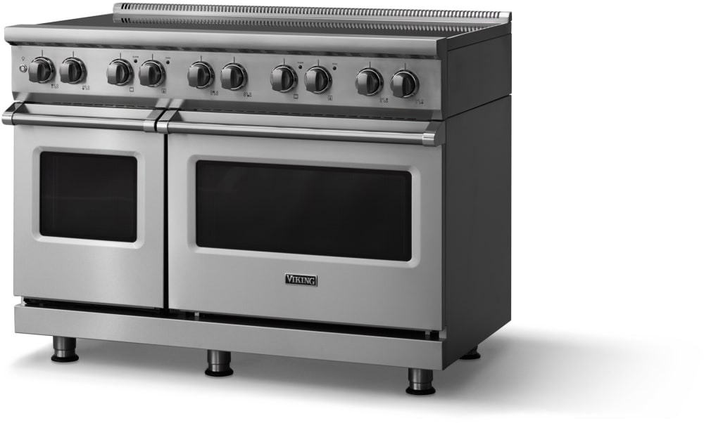 Viking VIR54846BSS 48 Inch Freestanding Induction Range with 6
