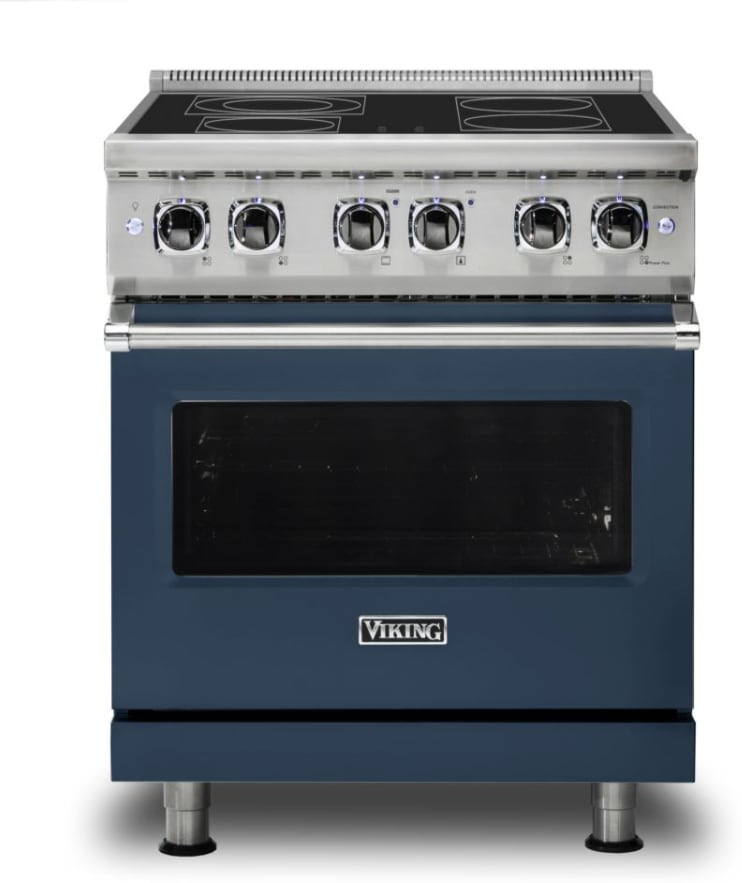 Viking VIR53014BSB 30 Inch Freestanding Professional Induction Range
