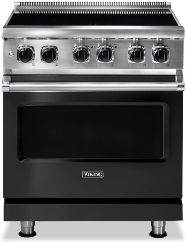 Viking VIR53024BCS 30 Inch Freestanding Induction Range with 4 Elements