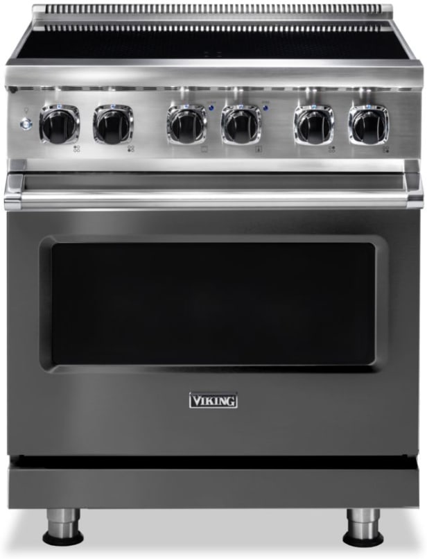 Viking VIR53024BDG 30 Inch Freestanding Induction Range with 4 Elements, 4.7 cu. ft. Oven