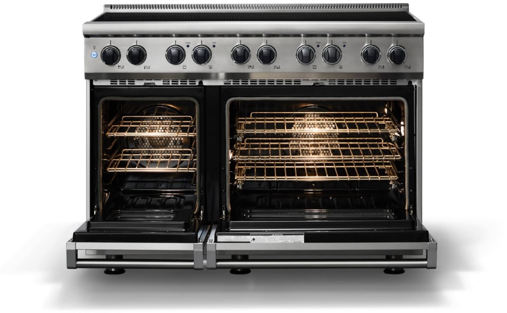Viking VIR54836BSBBB 48 Inch Freestanding Induction Range with 6