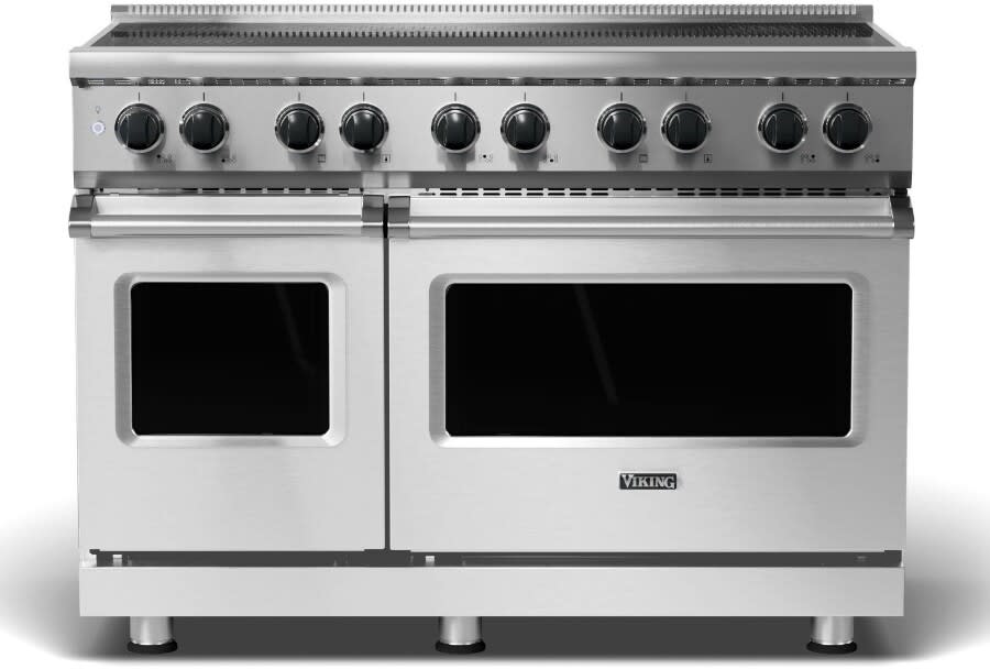 Viking VIR54836BSS 48 Inch Freestanding Induction Range with 6