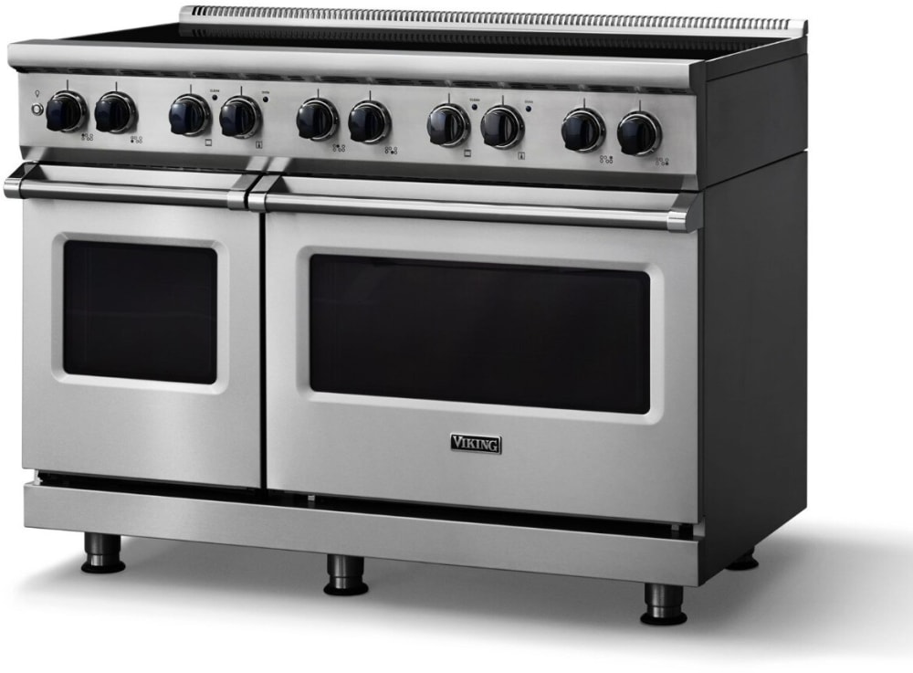 Viking VIR54836BSS 48 Inch Freestanding Induction Range with 6